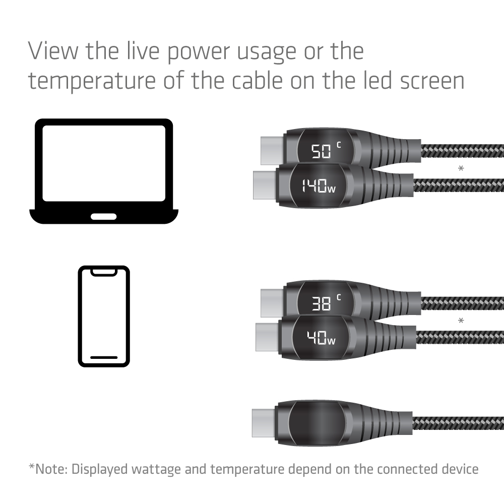 Club 3D USB-C Ladekabel - 2m