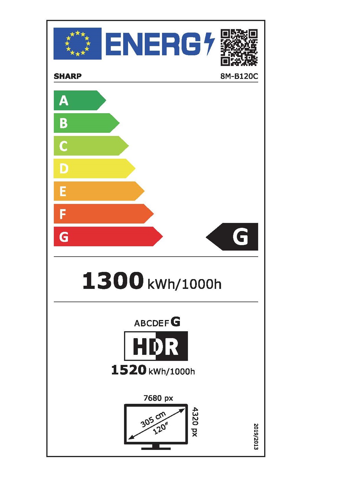 Sharp 8M-B120C