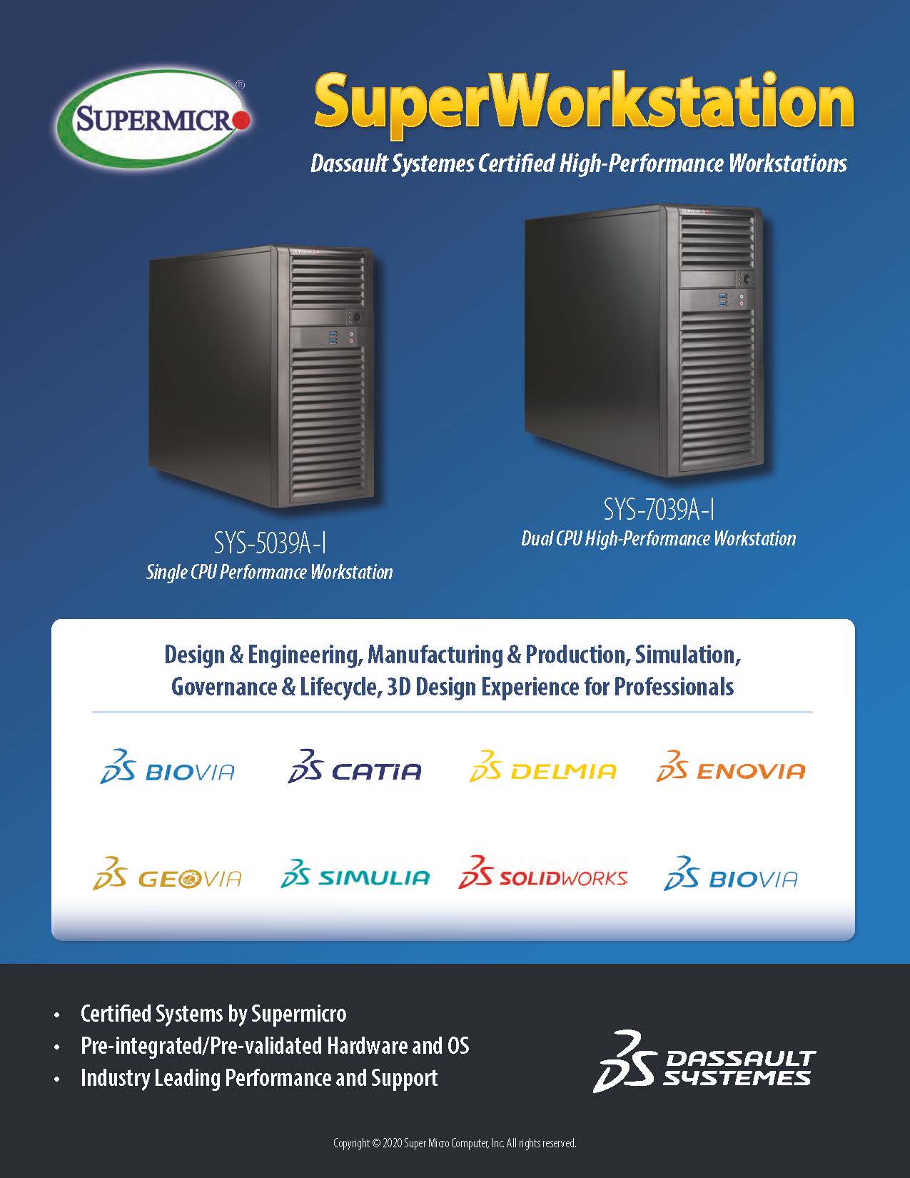 ProGraphics Workstation T4530S - Dassault