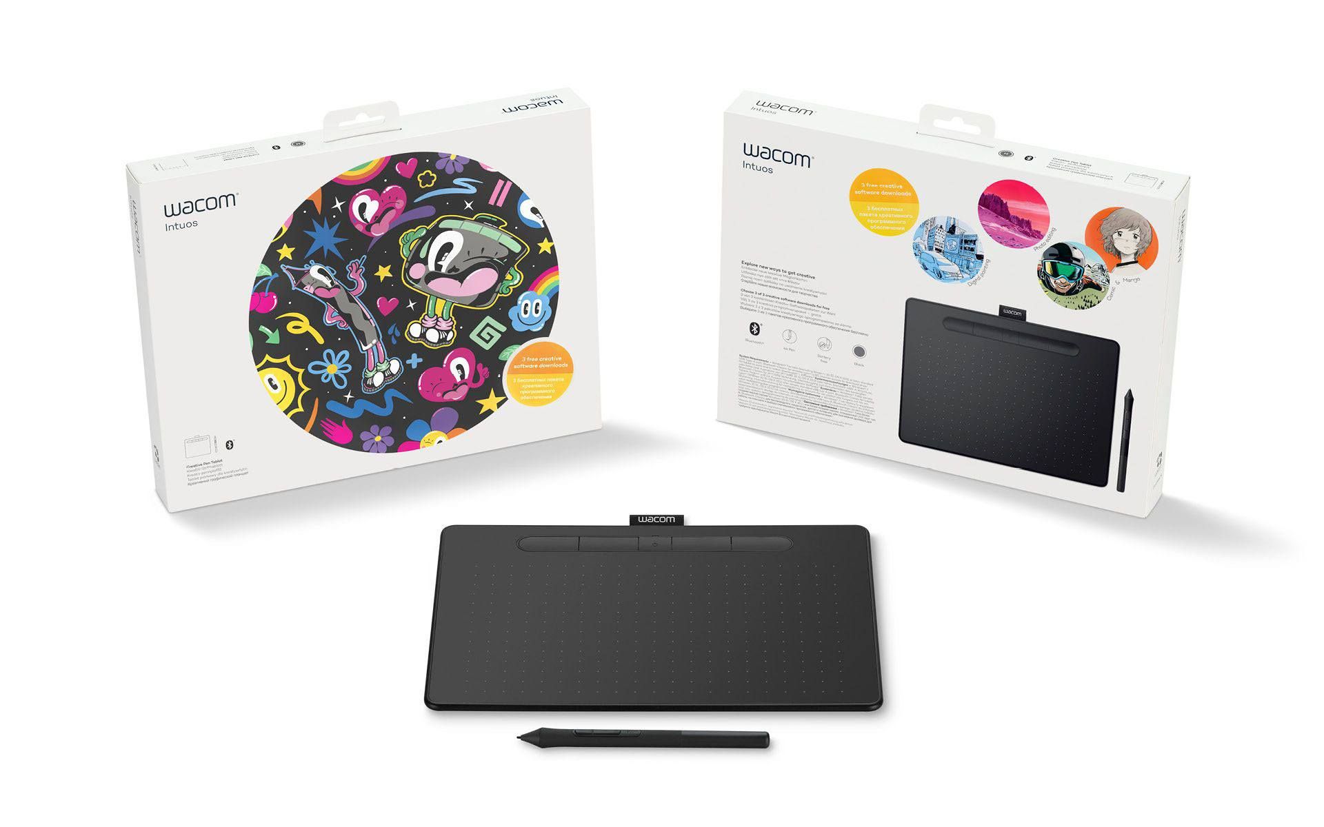 WACOM Intuos M Bluetooth - Schwarz