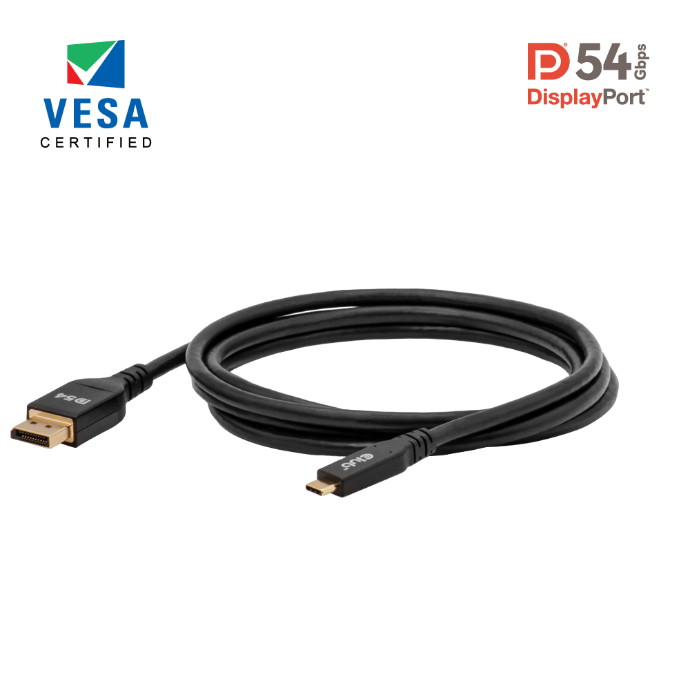 Club 3D USB Typ C > DisplayPort 2.1 - Kabel - 2m