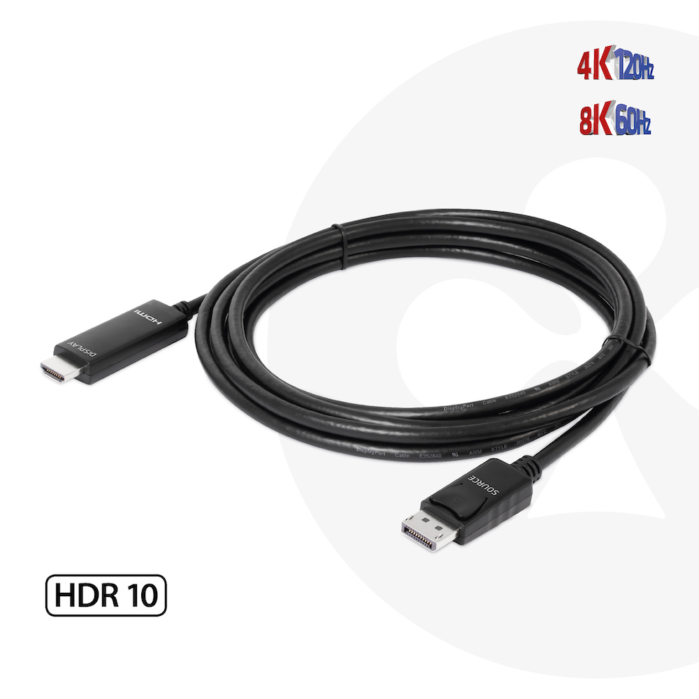 Club 3D DisplayPort 1.4 auf HDMI Kabel - 3 m