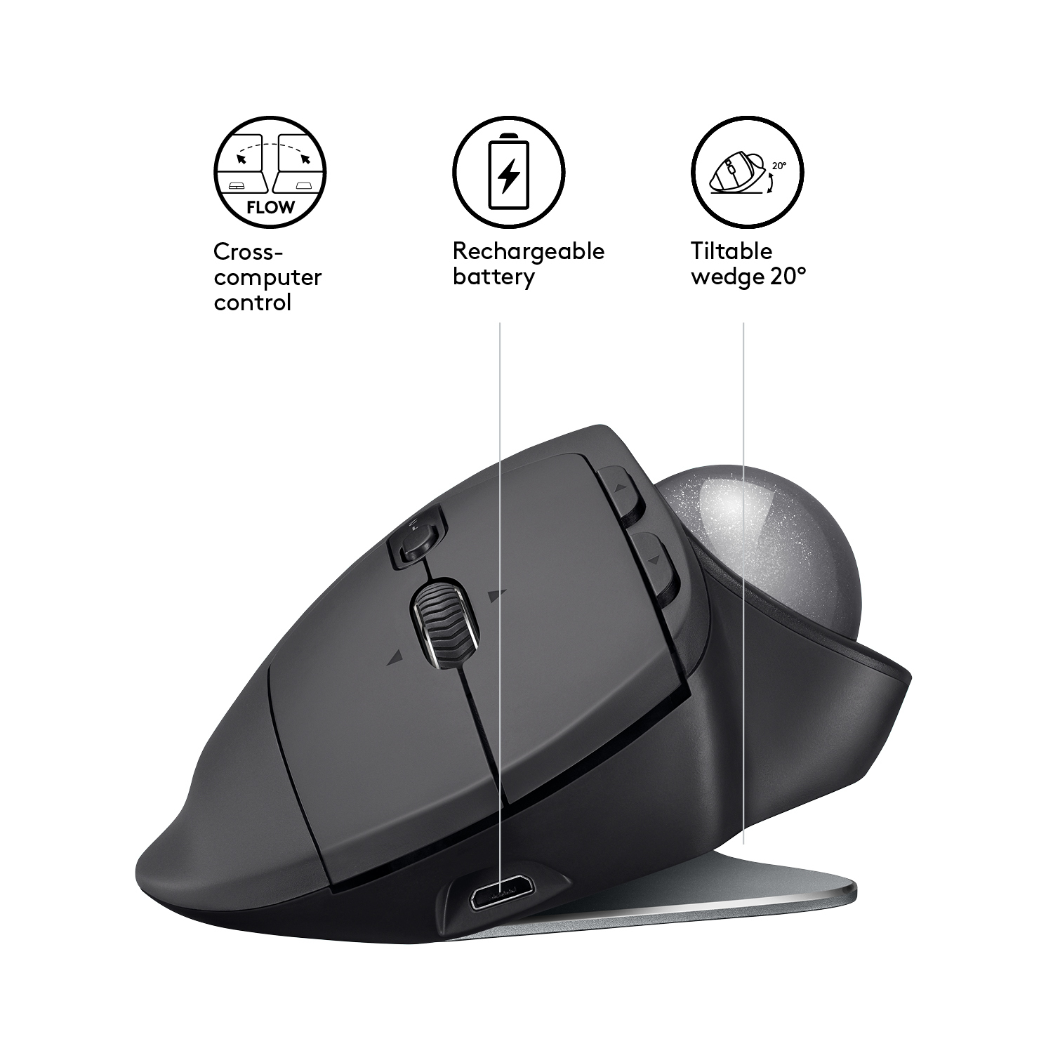 Logitech MX ERGO - Trackball