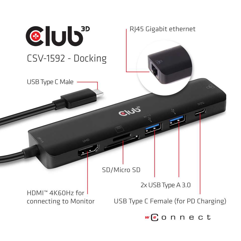 Club 3D USB-C 7-in-1 Hub