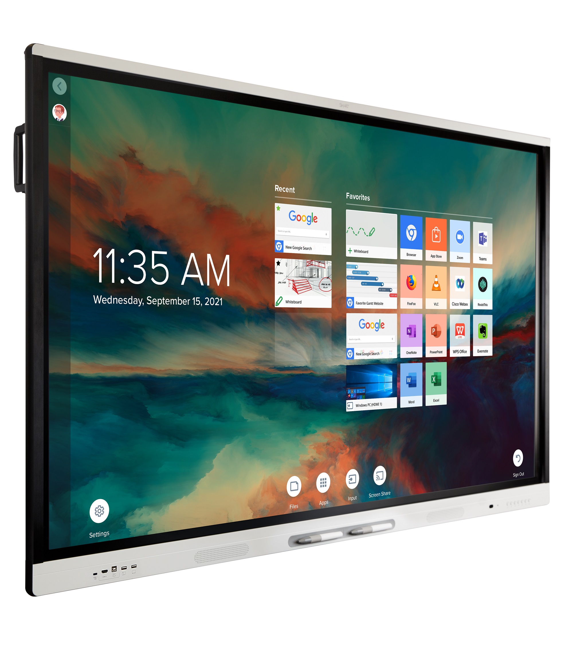 SMART Board MX286-V3-PW