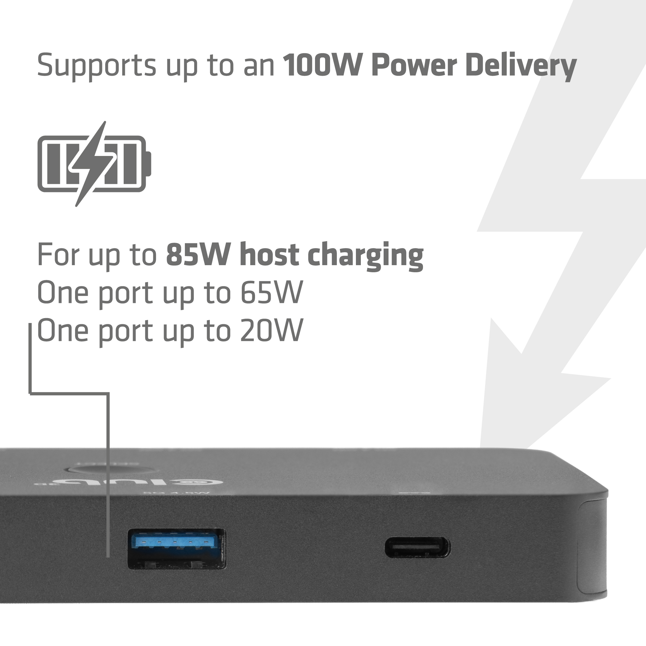 Club 3D KVM Switch Dual USB-C