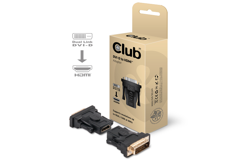 Club 3D DVI-D auf HDMI Adapter
