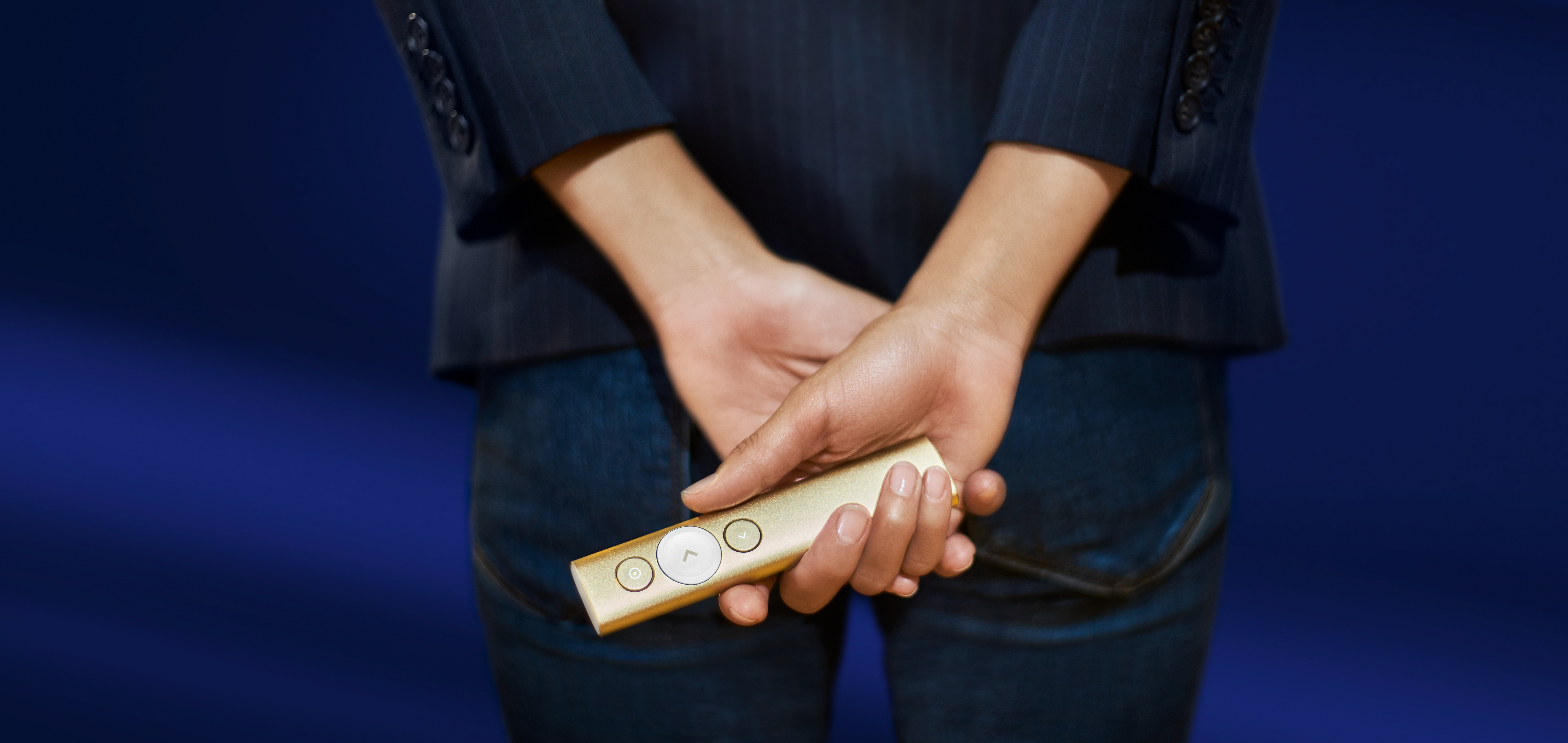 Logitech Spotlight Presenter Remote - Gold