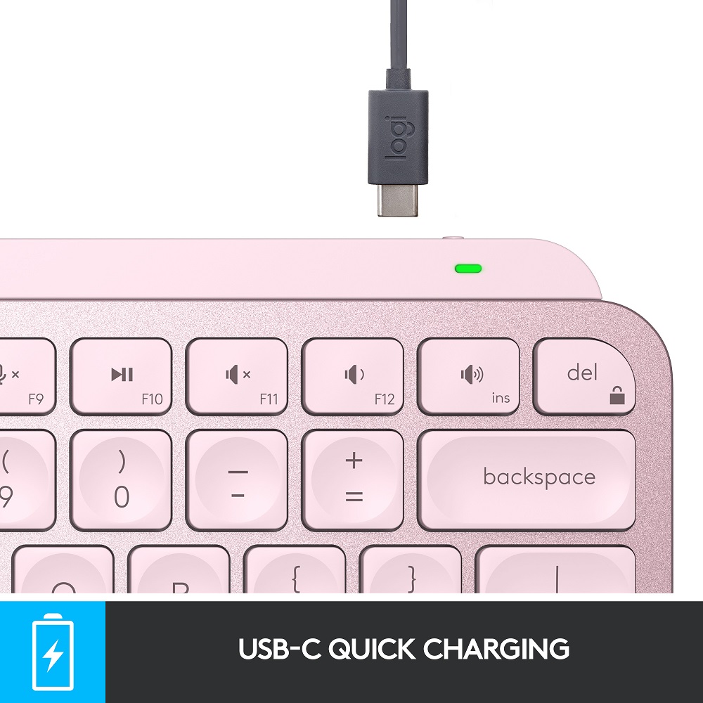 Logitech MX Keys Mini - Rosa