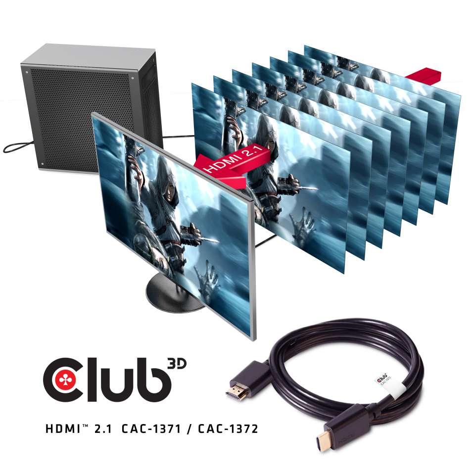 Club 3D HDMI 2.1 Kabel - 2m