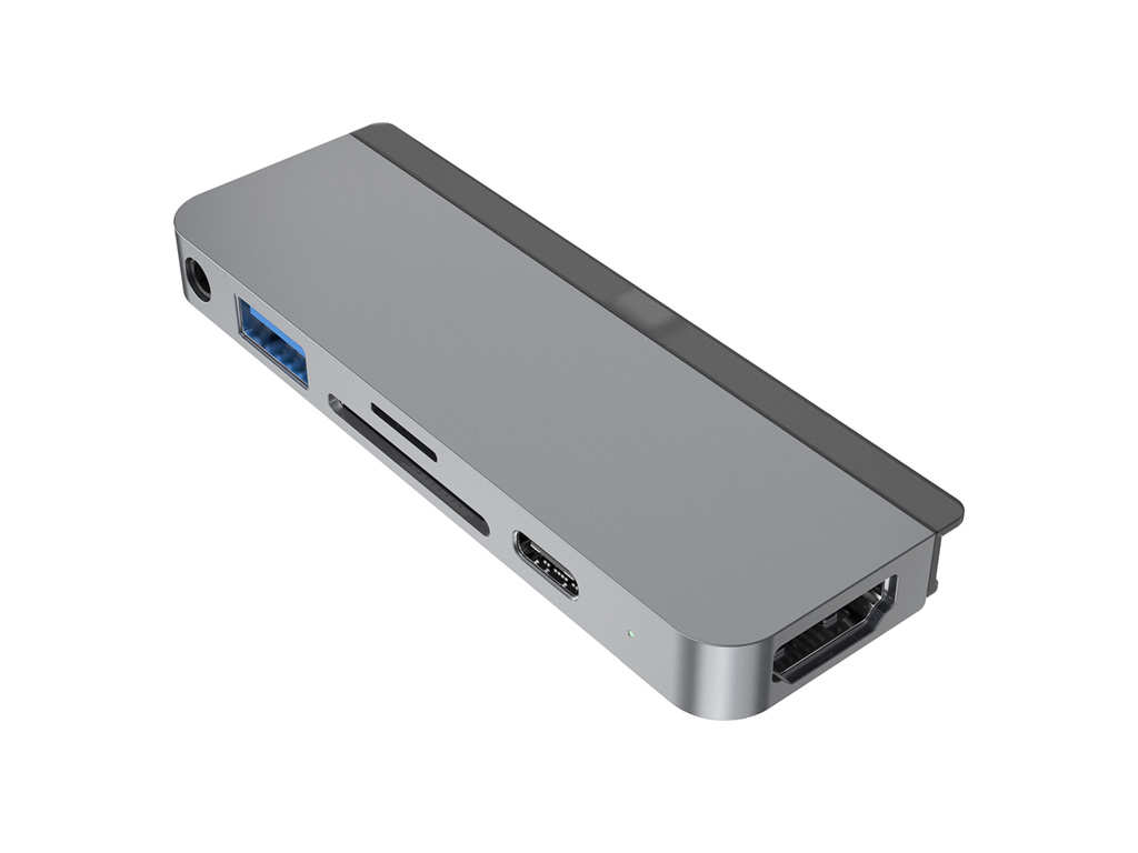 Hyper 6-in-1 iPad Pro USB-C Hub - Gray
