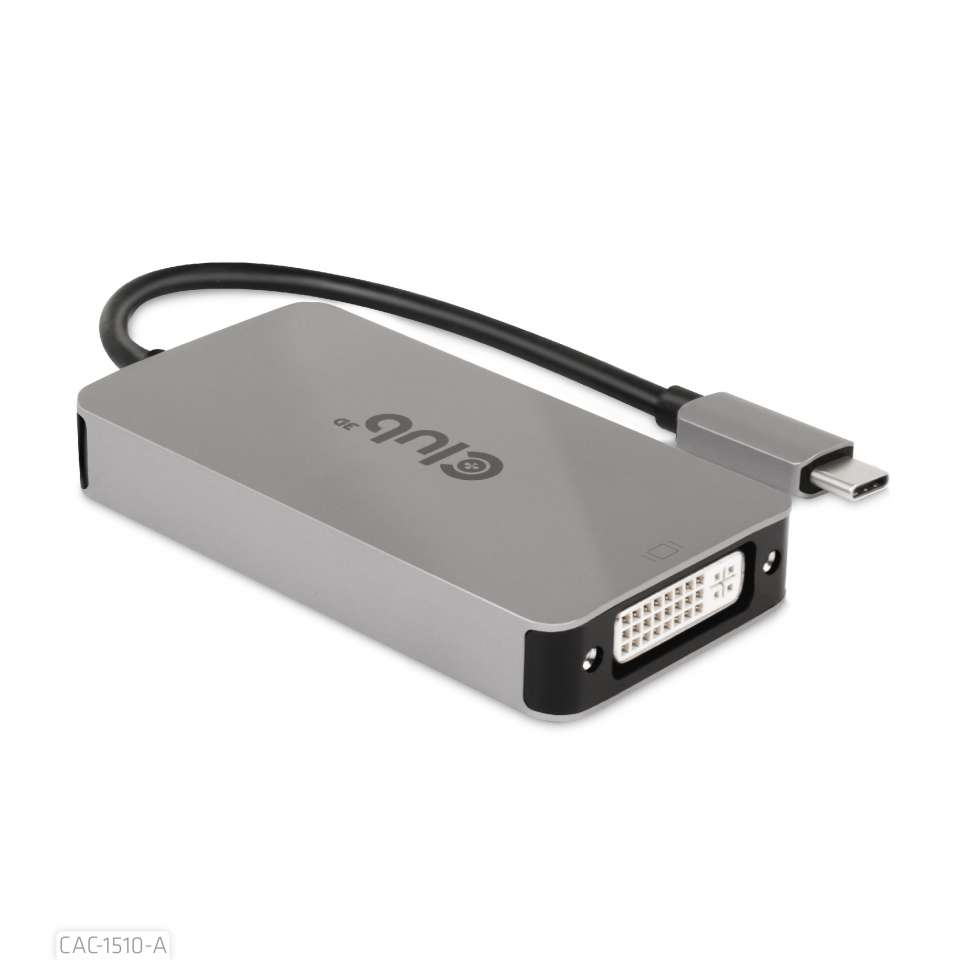 Club 3D USB-C auf DVI-D Adapter - HDCP OFF