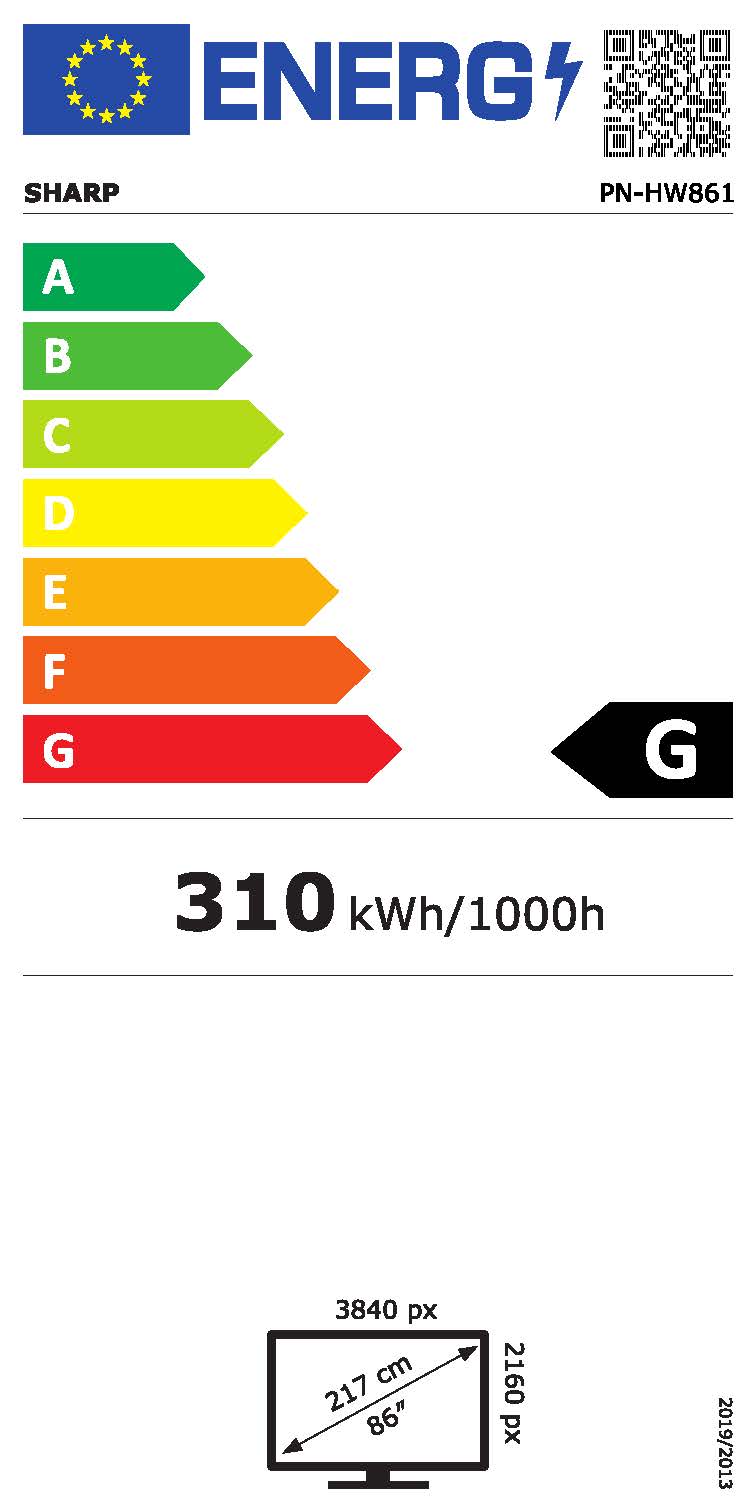 Sharp PN-HW861