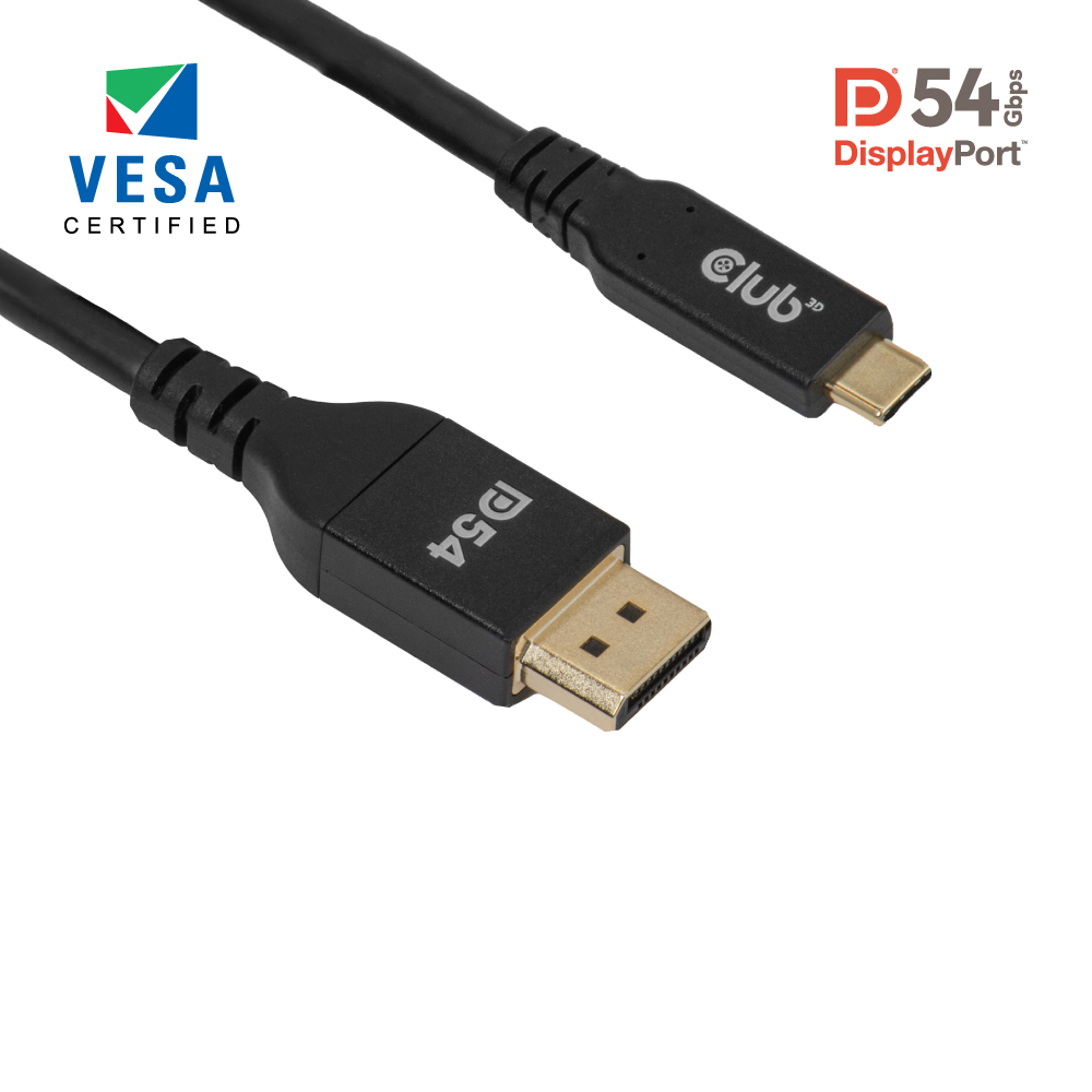 Club 3D USB Typ C > DisplayPort 2.1 - Kabel - 2m