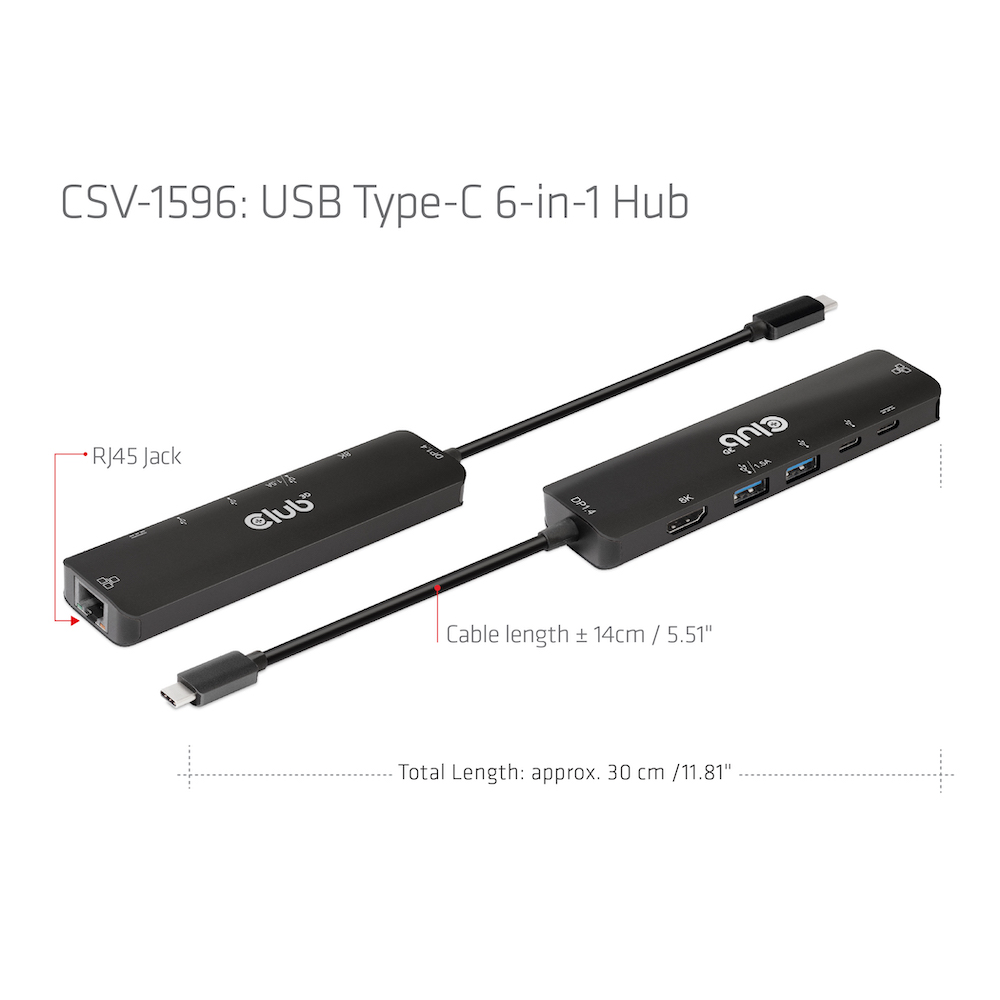 Club 3D USB-C auf HDMI Dockingstation