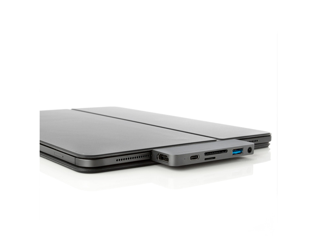 Hyper 6-in-1 iPad Pro USB-C Hub - Gray