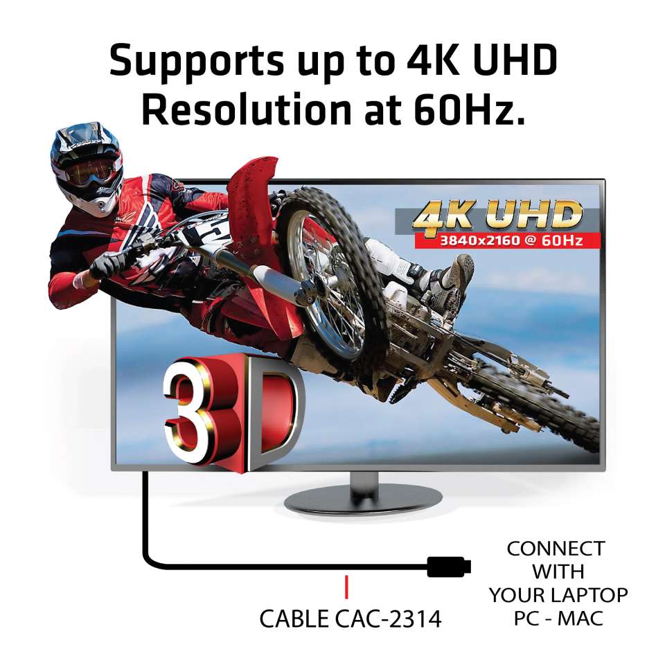 Club 3D HDMI 4k - 15 m