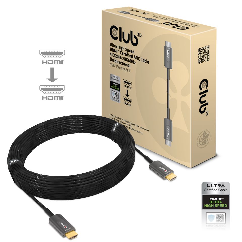 Club 3D HDMI-Kabel - 15 m