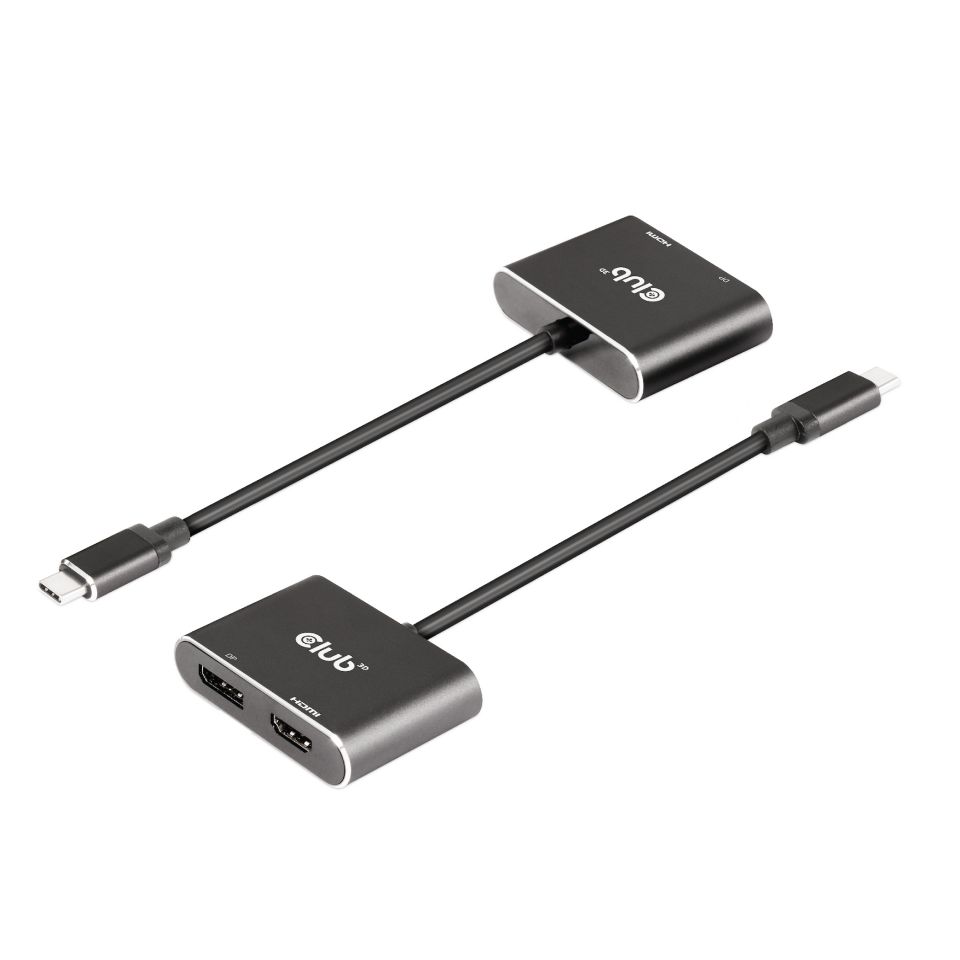 Club 3D Multi Stream Transport (MST) HUB - Dual Display