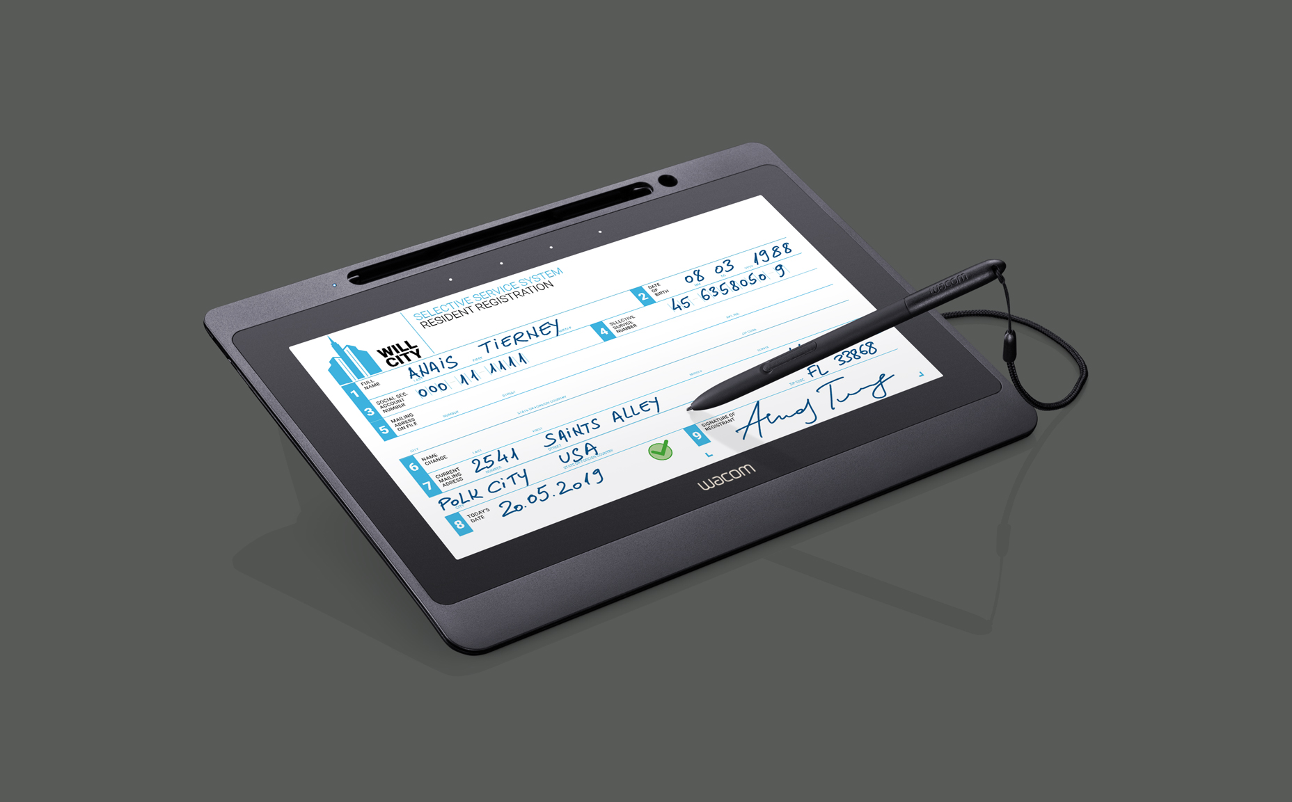 WACOM DTU-1141B & SignPro PDF