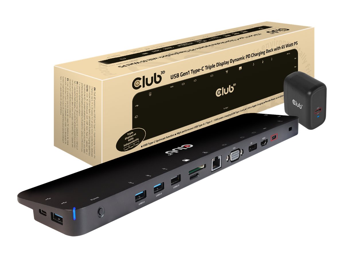 Club 3D Triple Display Charging Dock