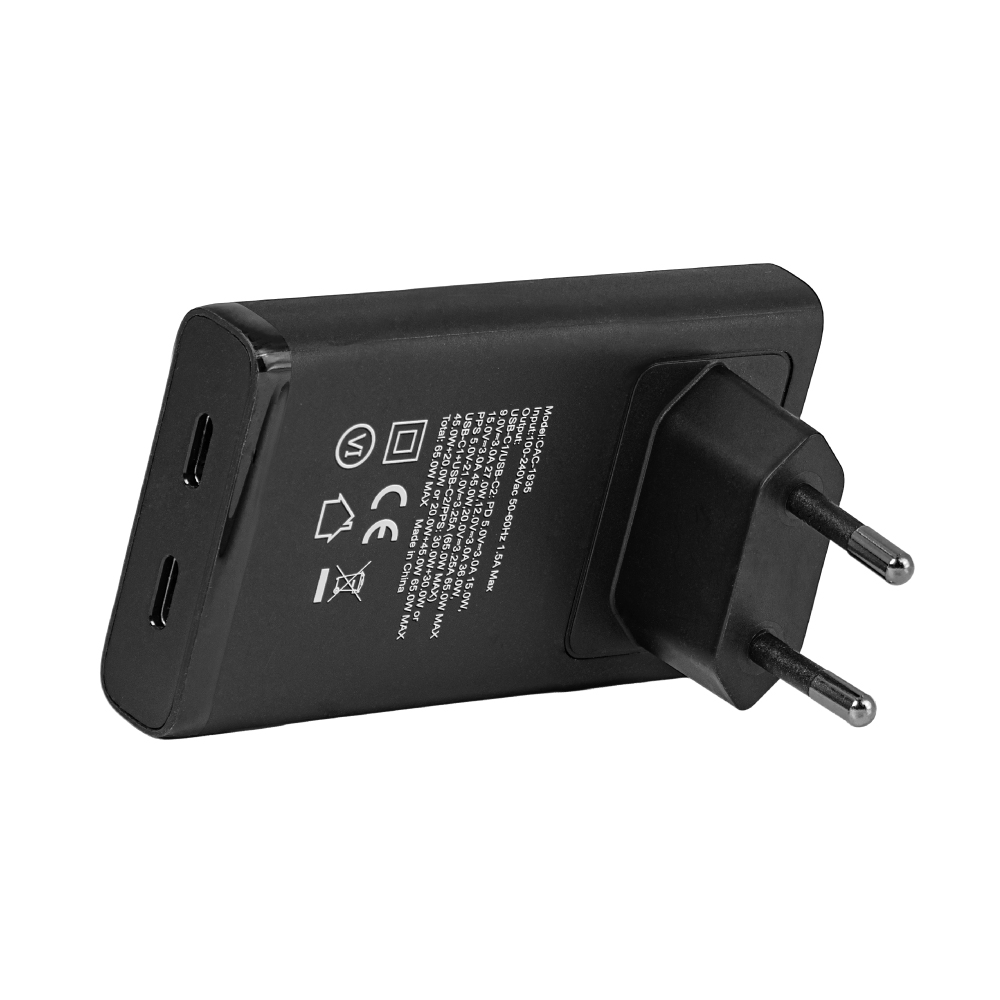 USB-C® Ladegerät Slim 2-Port 65W