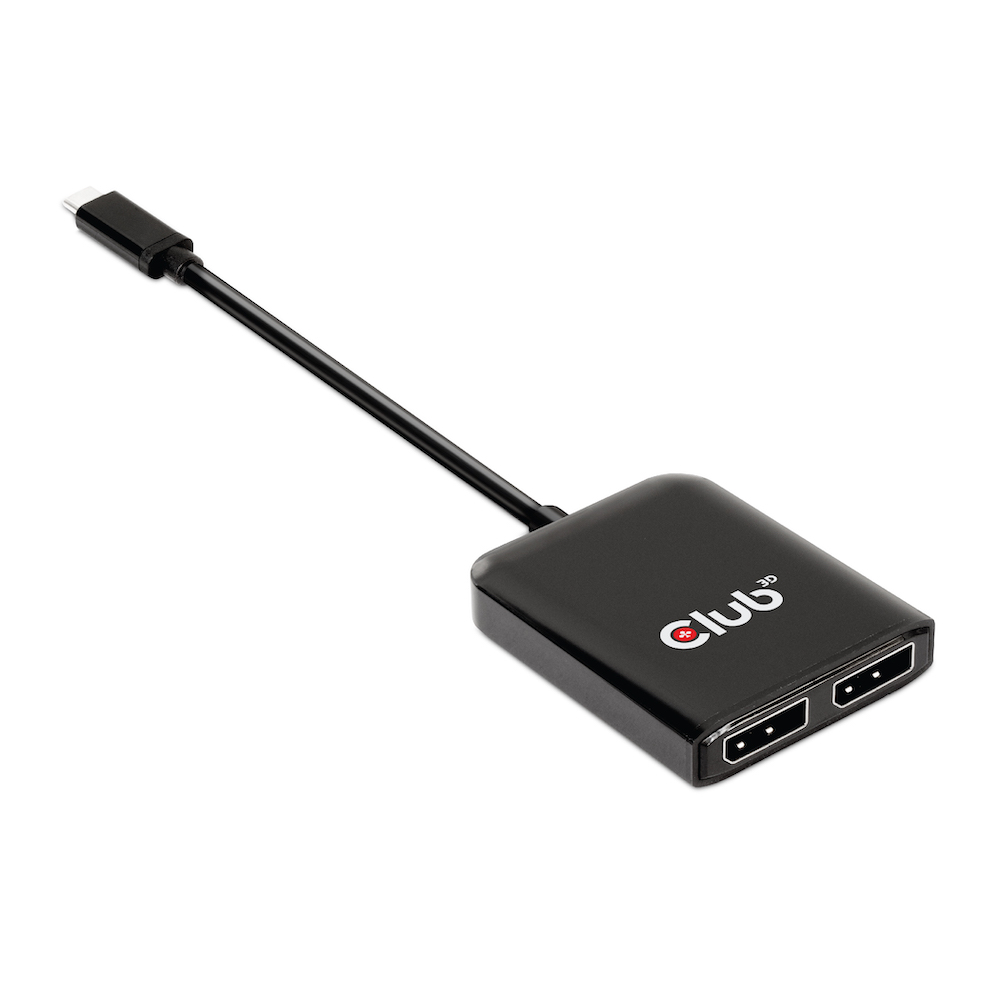 Club 3D MST Hub USB-C auf DP Dual