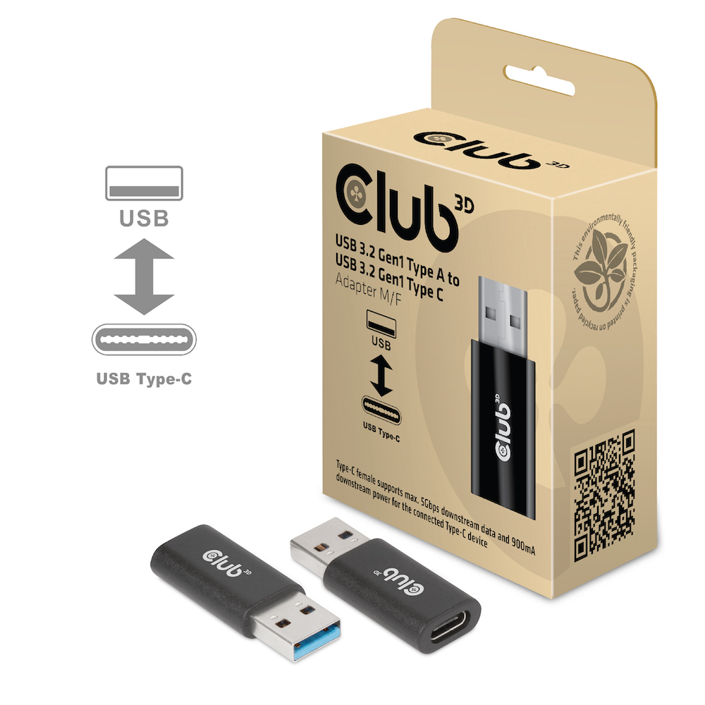 Club 3D USB-A auf USB-C Adapter