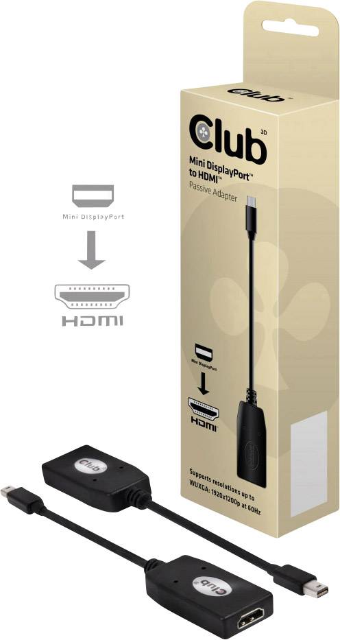 Club 3D MiniDisplayPort auf HDMI
