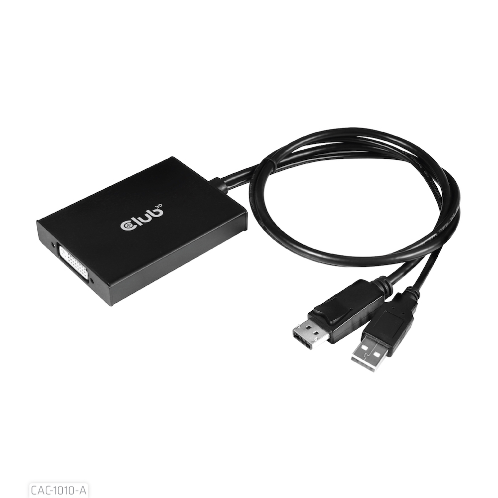 Club 3D DisplayPort auf DL DVI-D - HDCP OFF Adapter