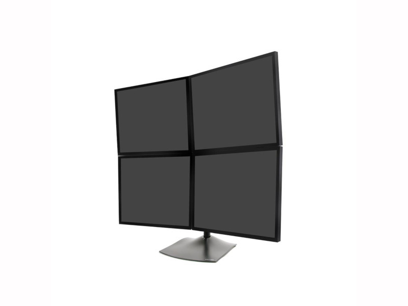 Ergotron DS100 Standfuß vier Monitore