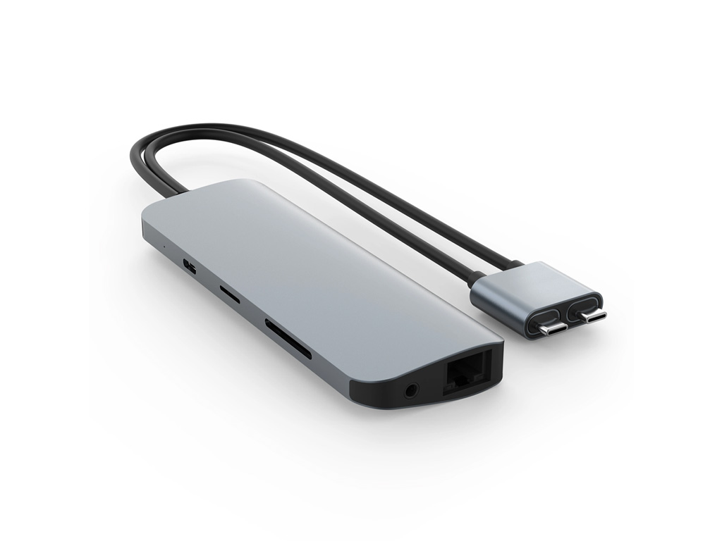 Hyper VIPER 10-in-2 USB-C Hub - Gray