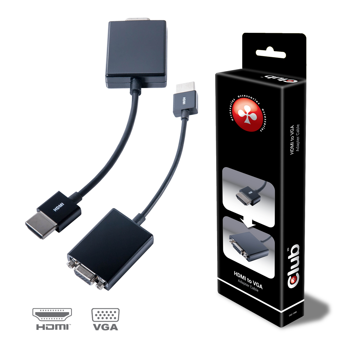 Club 3D HDMI to VGA Adapter