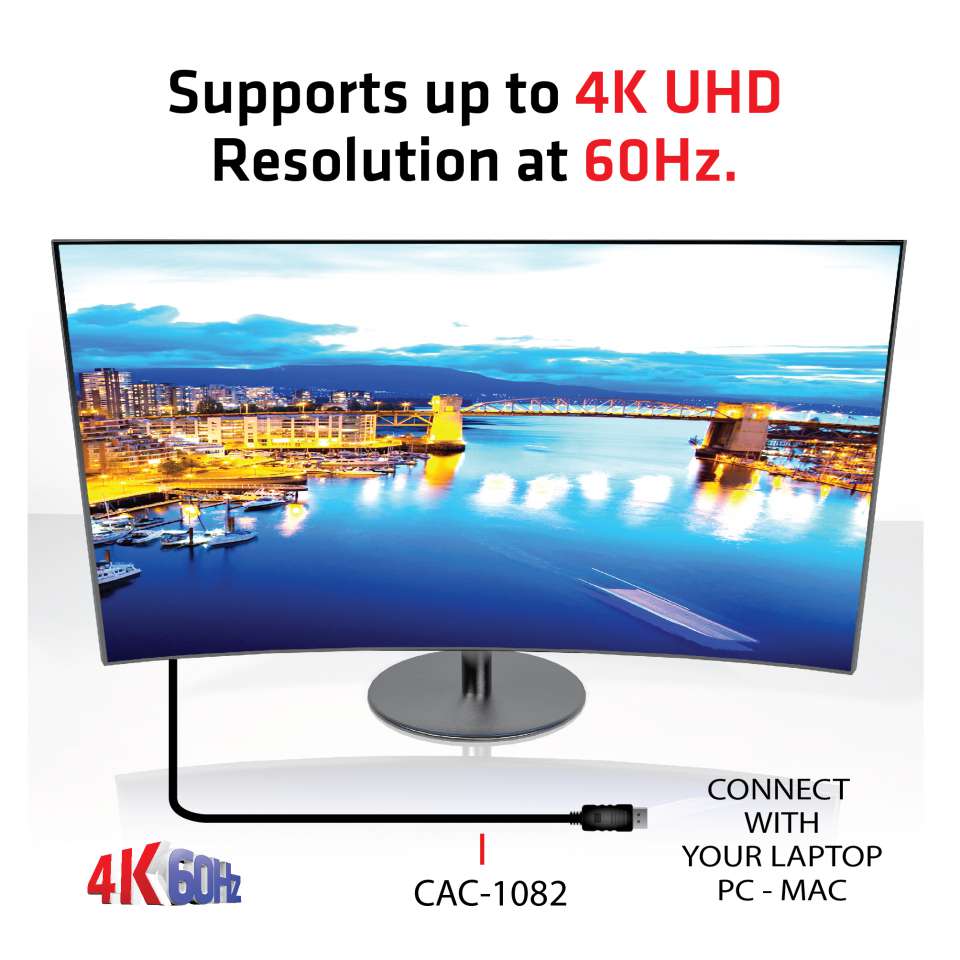 Club 3D DisplayPort auf HDMI Kabel - 2 m