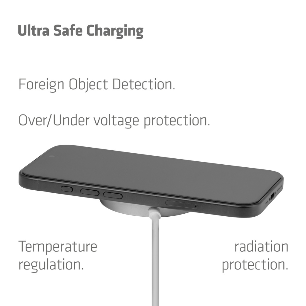 Club 3D Qi2 - Ladegerät 25W - weiss