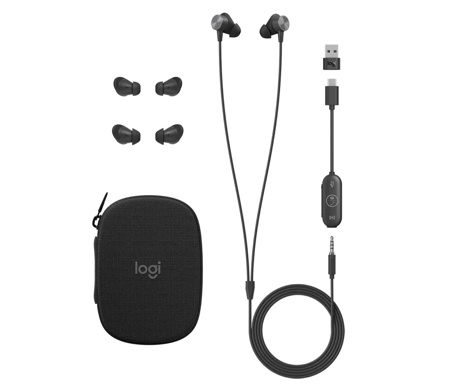 Logitech Zone Wired Earbuds for Teams
