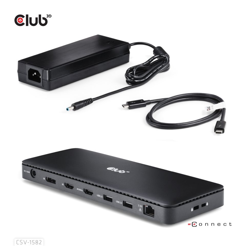 Club 3D Thunderbolt 4 Dockingstation 12 in 1