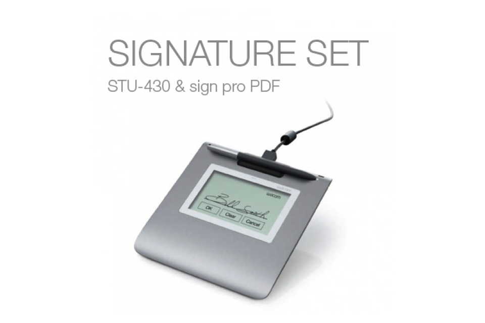 WACOM STU-430 & SignPro PDF