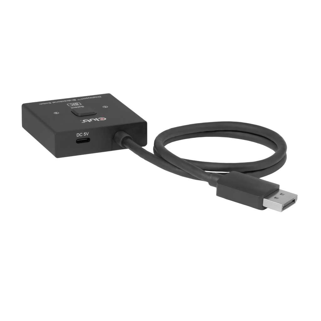 Club 3D DisplayPort 2-in-1 Switch 