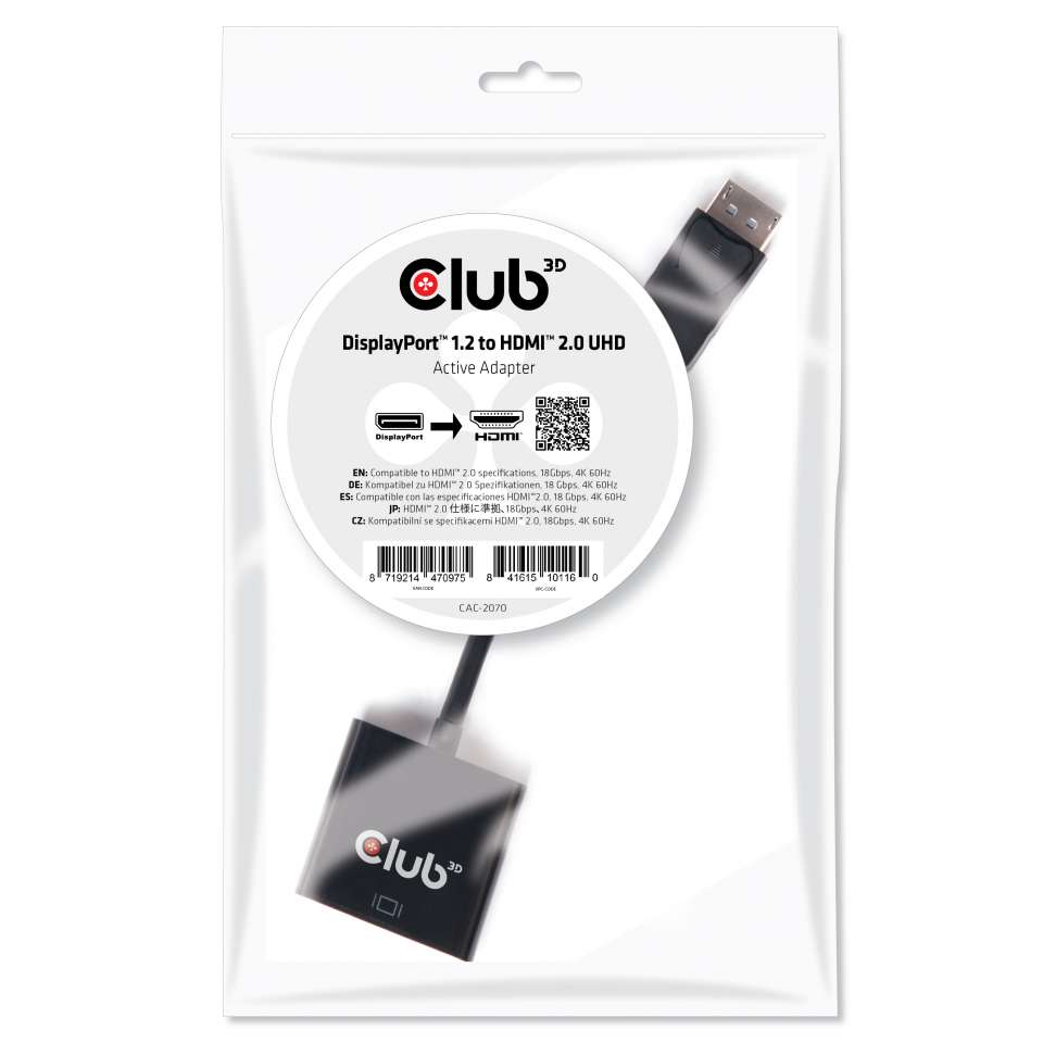 Club 3D DisplayPort auf HDMI Adapter