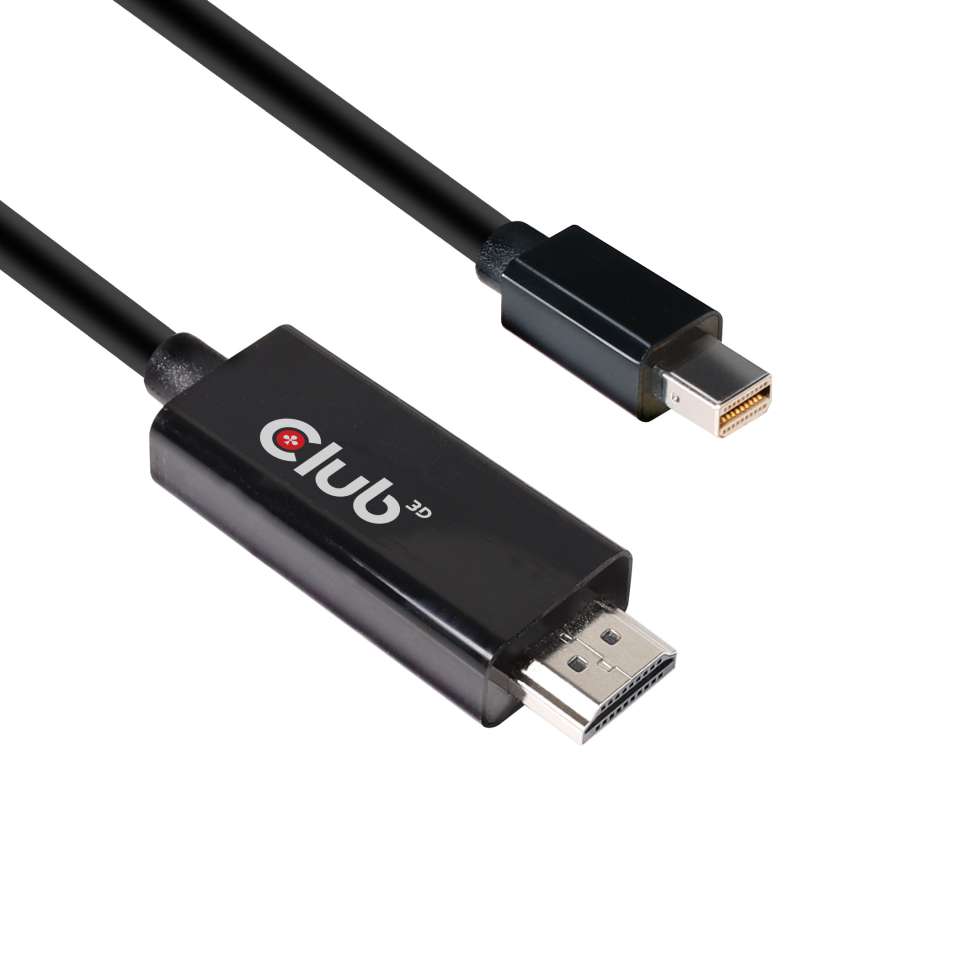 Club 3D Mini DisplayPort auf HDMI Adapterkabel - 2m