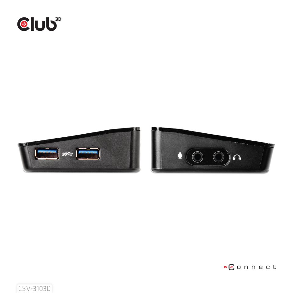 Club 3D USB-B Dockingstation DisplayLink