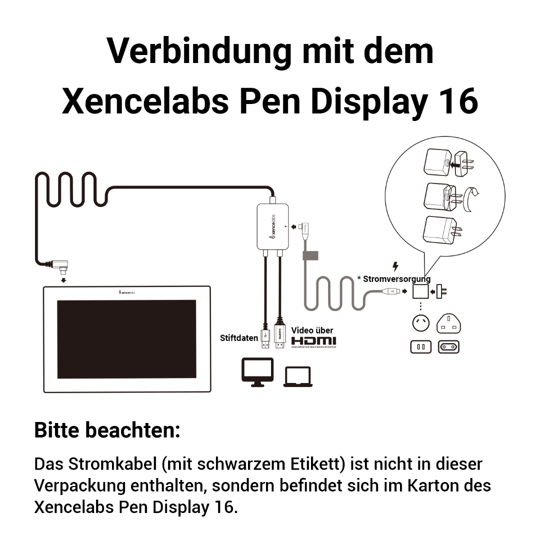 Xencelabs Stift Display 16" Lite