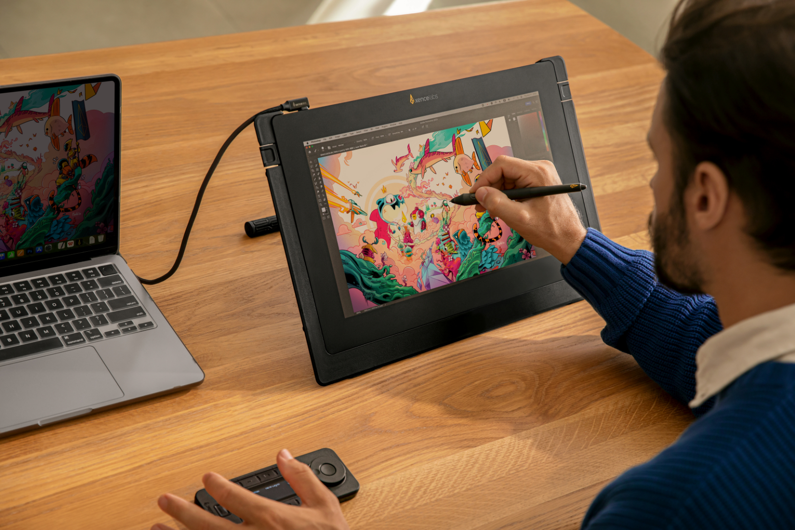 Xencelabs Stift Display 16" Essential  + Desktop Easel