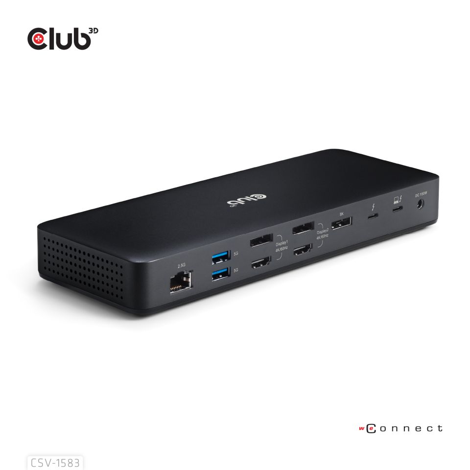 Club 3D Thunderbolt 4 Dockingstation 16-in-1 